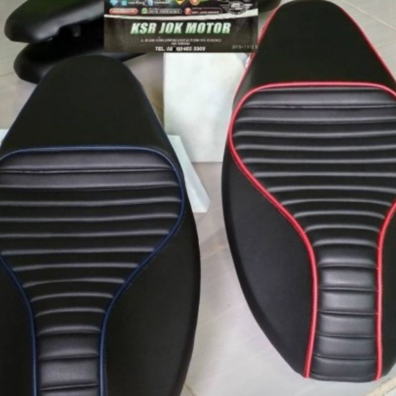 Jok Motor Lexi Pendek Custom Caferacer Kulit MBtech Original