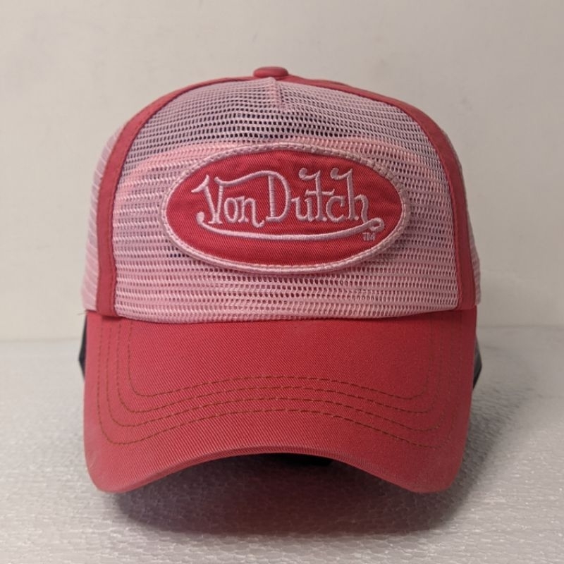 TOPI VON DUTCH VINTAGE PINK OROGINAL SECOND THRIFT PRELOVED