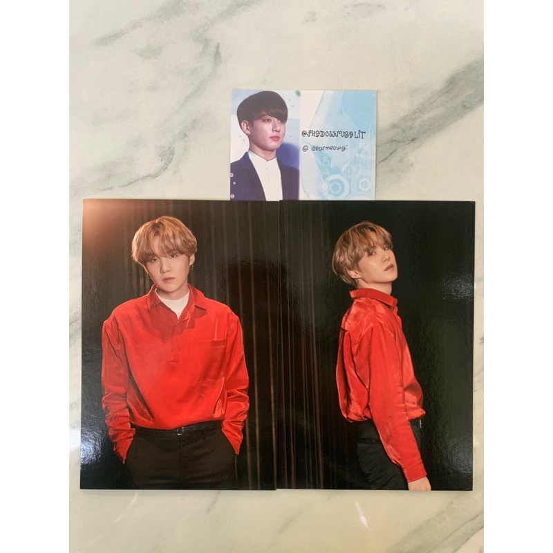BTS SUGA Yoongi Mots Postcard set pc