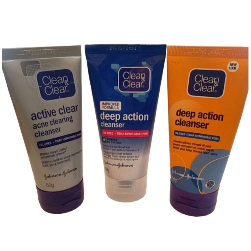 Clean &amp; Clear Facial Cleanser 50ML