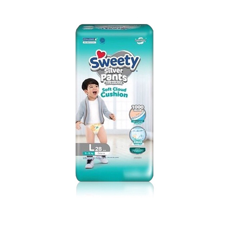 Sweety Silver Pants L