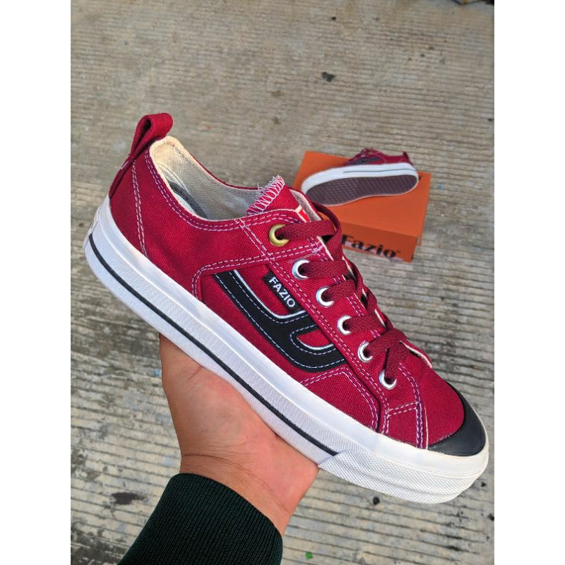 PROMO SEPATU FAZIO MAROON