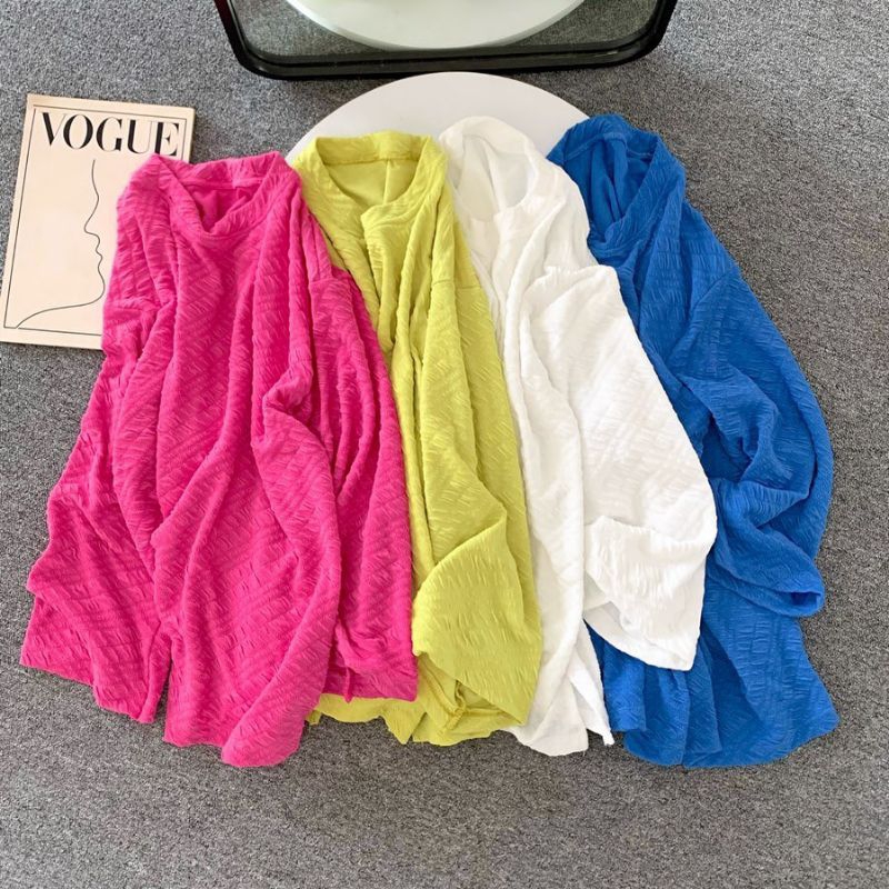 Tunik Koas Bubble Knit | Tunik Kaos Premium