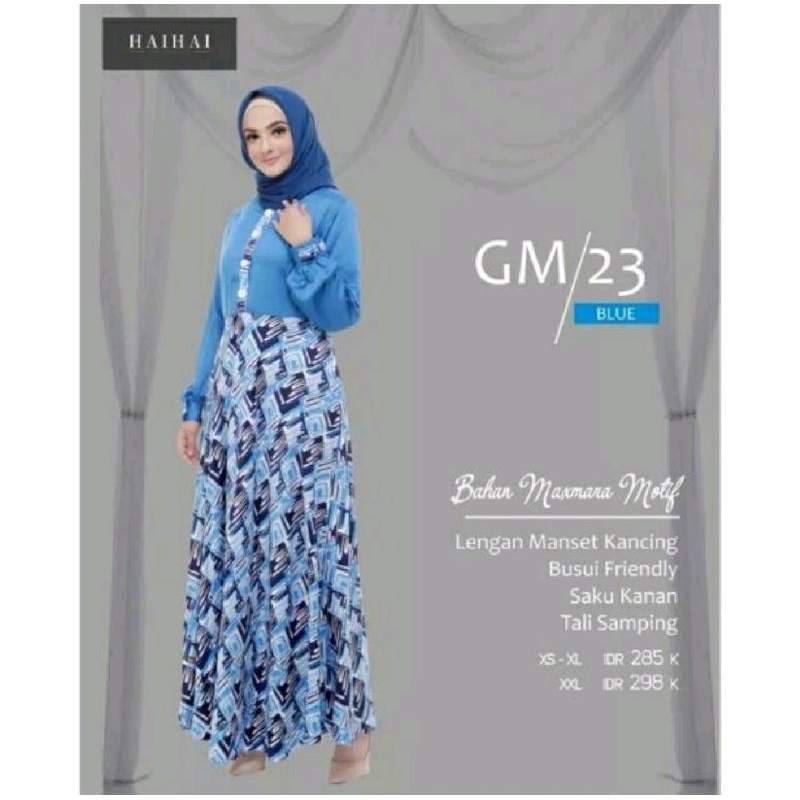 Sale Gamis Hai Hai GM 23 (XS)