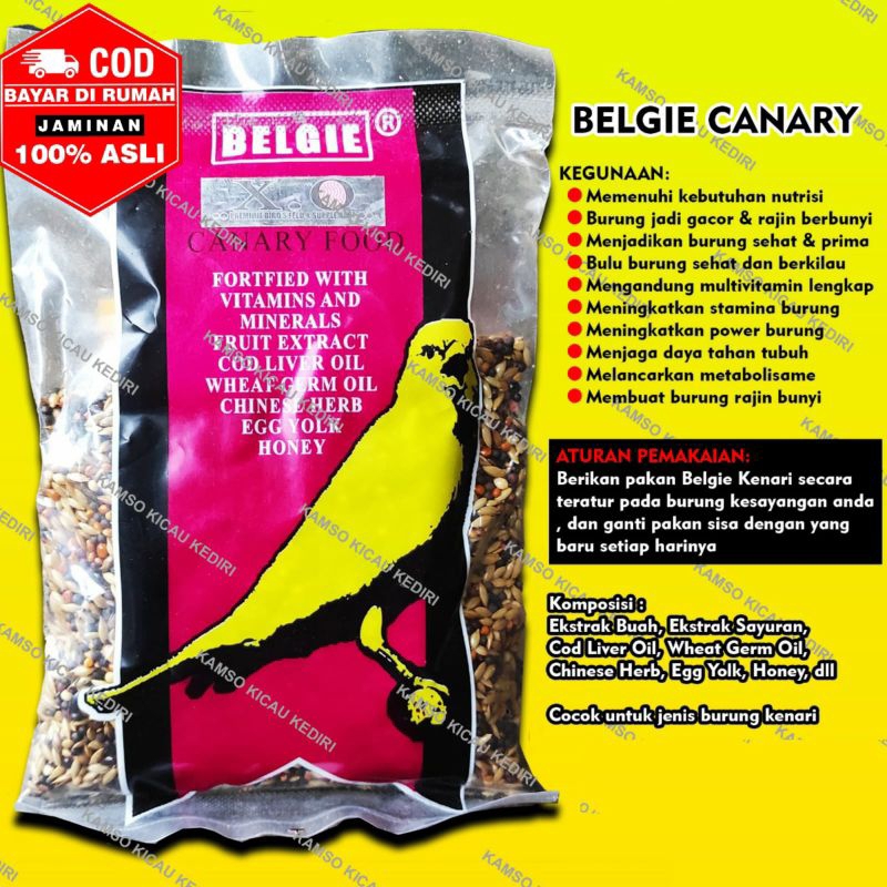 BELGIE KENARI PAKAN BURUNG KENARI