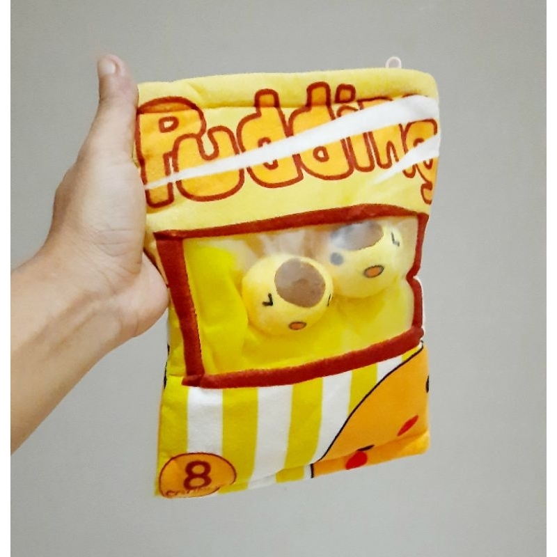 Boneka Pudding Chicken/ Boneka Snack Chicken Kantong Isi 2