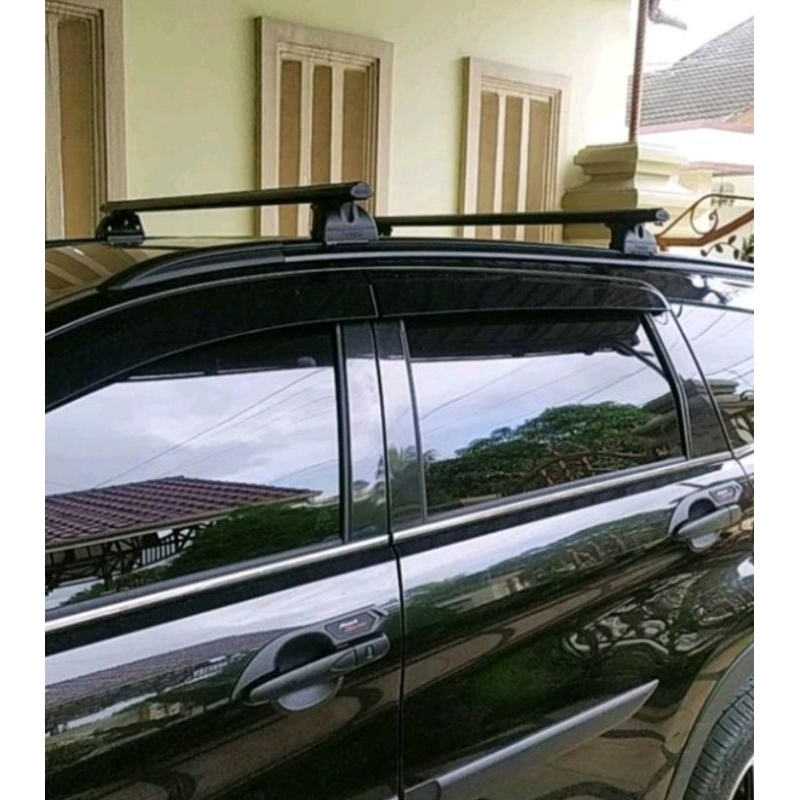 cross bar cross bar kaki rack all new rush 2018 Terios 2018 up jepit roofrail