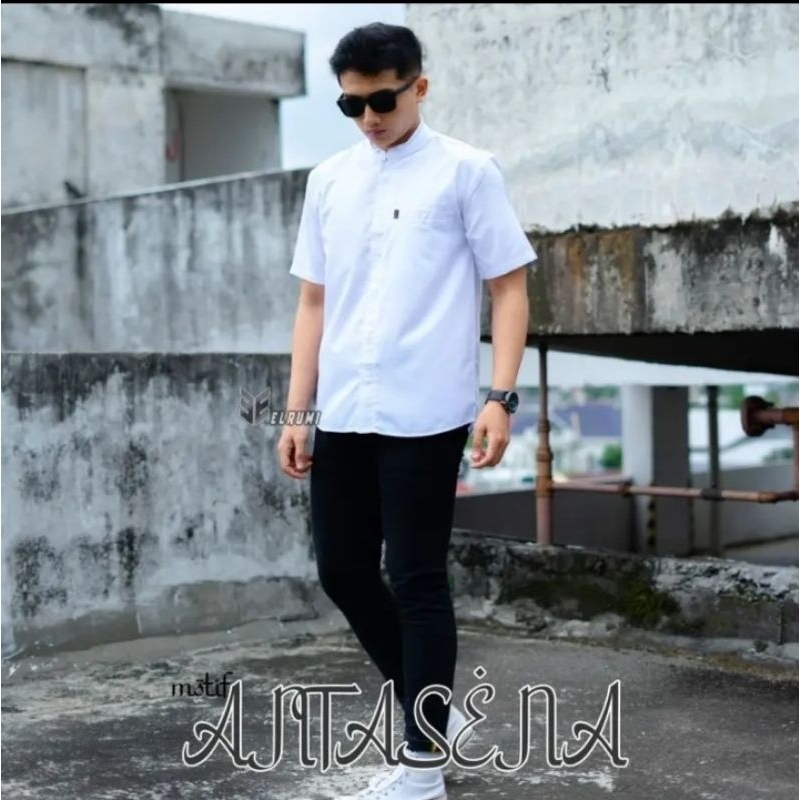 BAJU KOKO EL RUMI MOTIF ANTASENA PENDEK