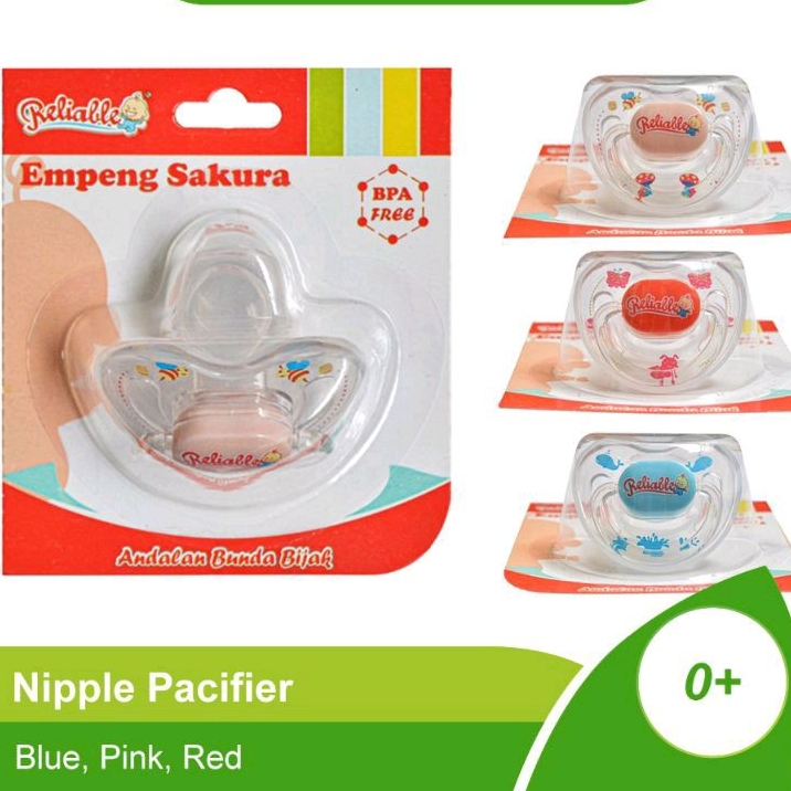 Empeng Sakura Reliable/Empeng Bayi/Empeng Reliable