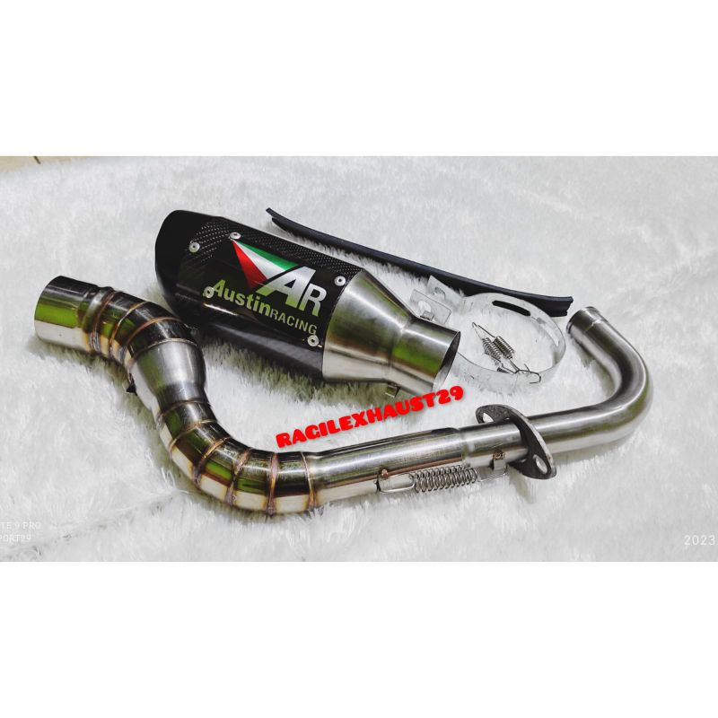 knalpot racibg AUSTIN RACING AR beat Vario Mio j Mio sporty Mio m3 PCX n max Genio aerox