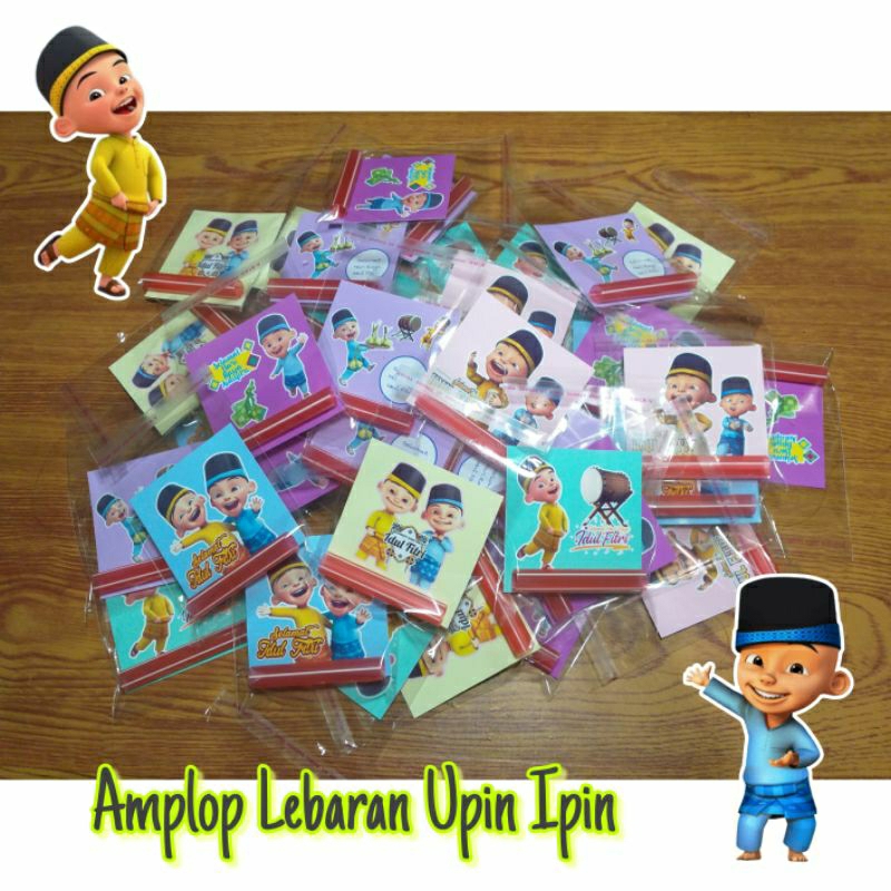 

Amplop lebaran unik upindanipin isi 12pcs