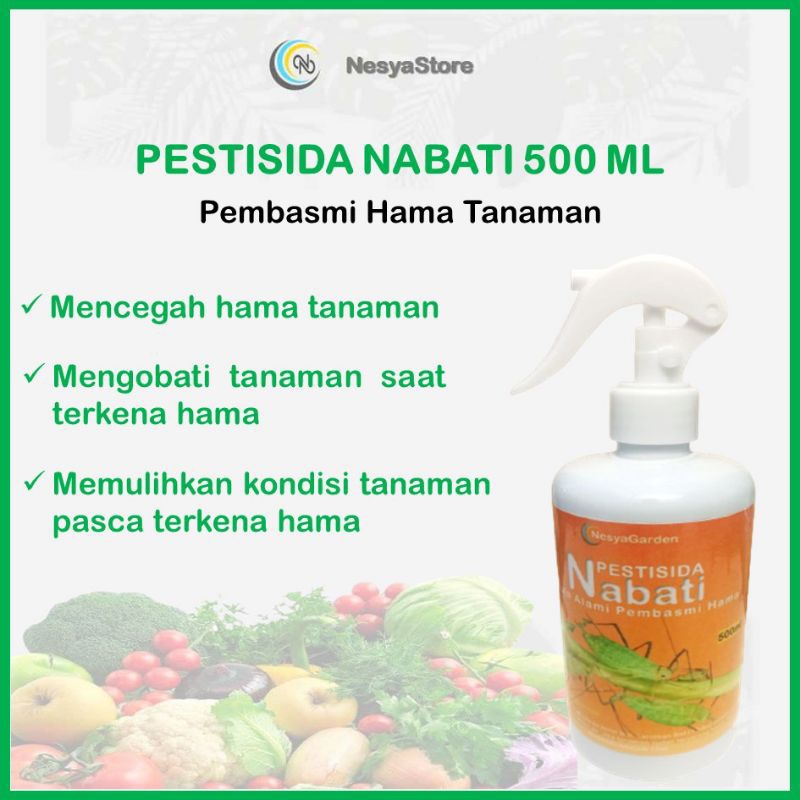 Pestisida Nabati Organik Pengendali Hama Pembasmi Hama 500 ml