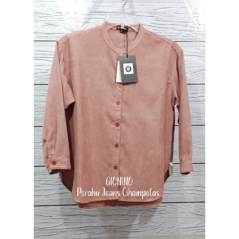 Kemeja panjang ladies curduroy Gionino