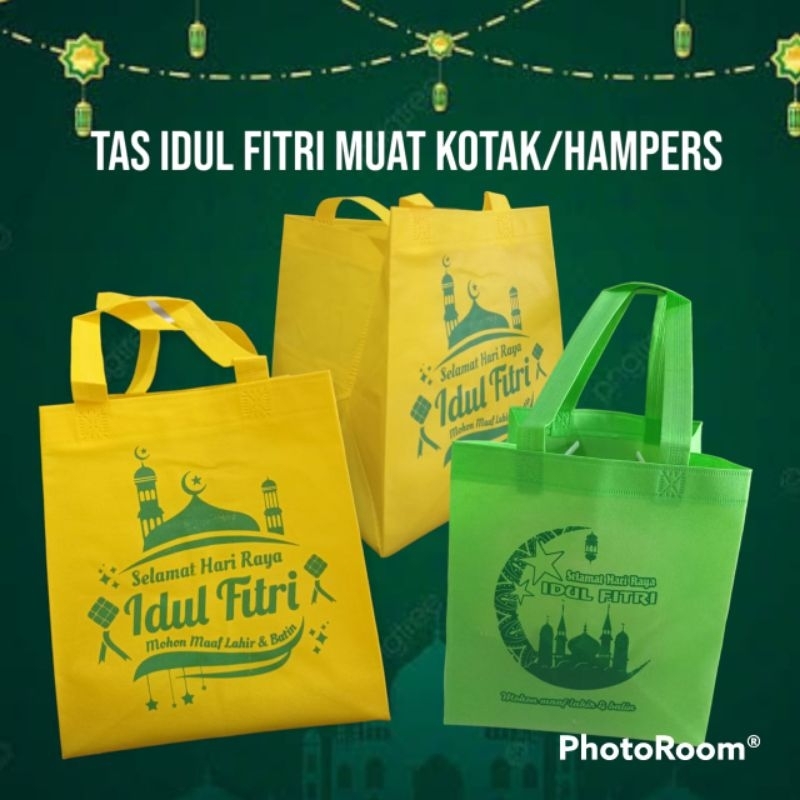 

Tas Idul Fitri muat Kotak Nasi Dos Hampers Lebaran