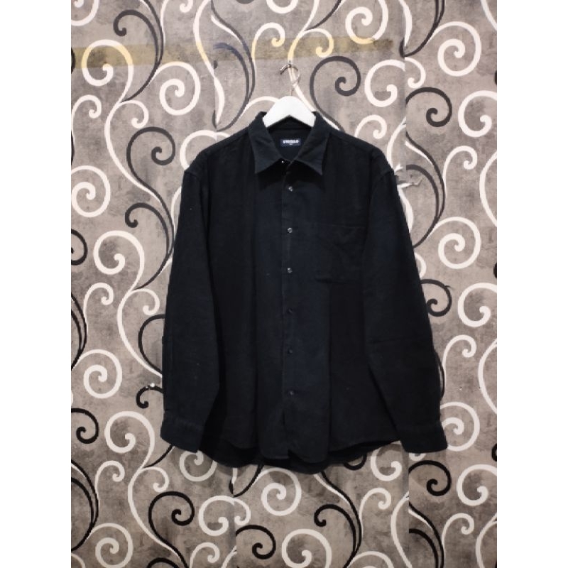 kemeja pria corduroy uniqlo