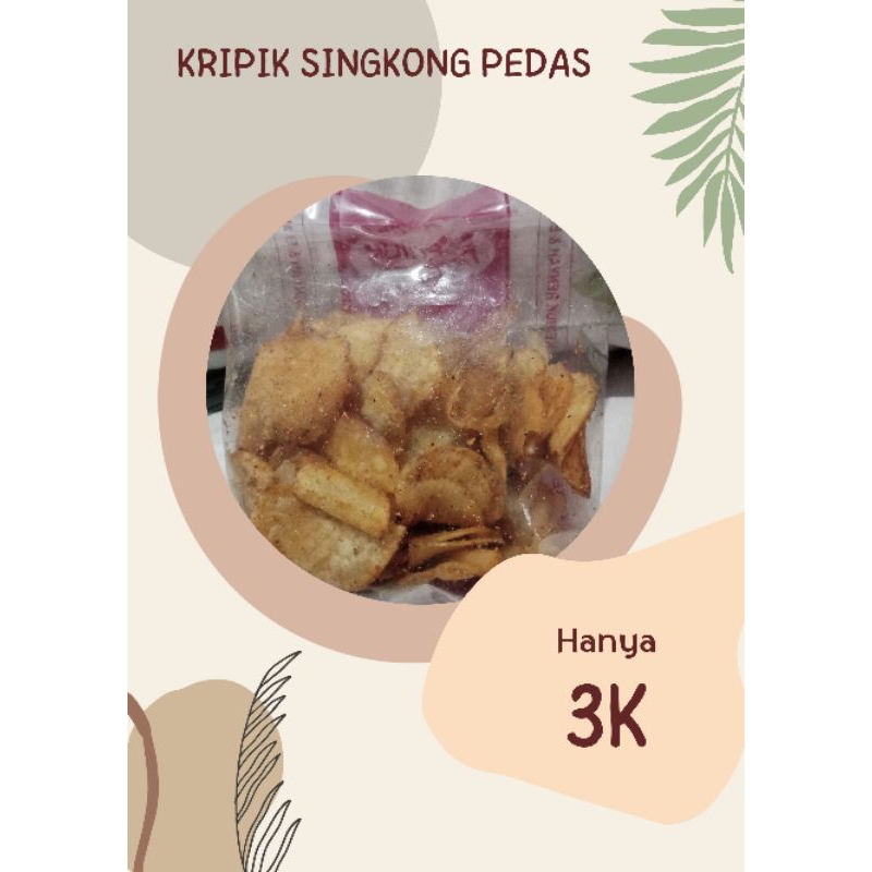 

Kripik singkong pedas