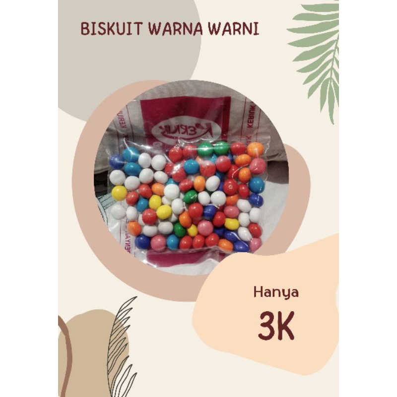 

Biskuit warna warni
