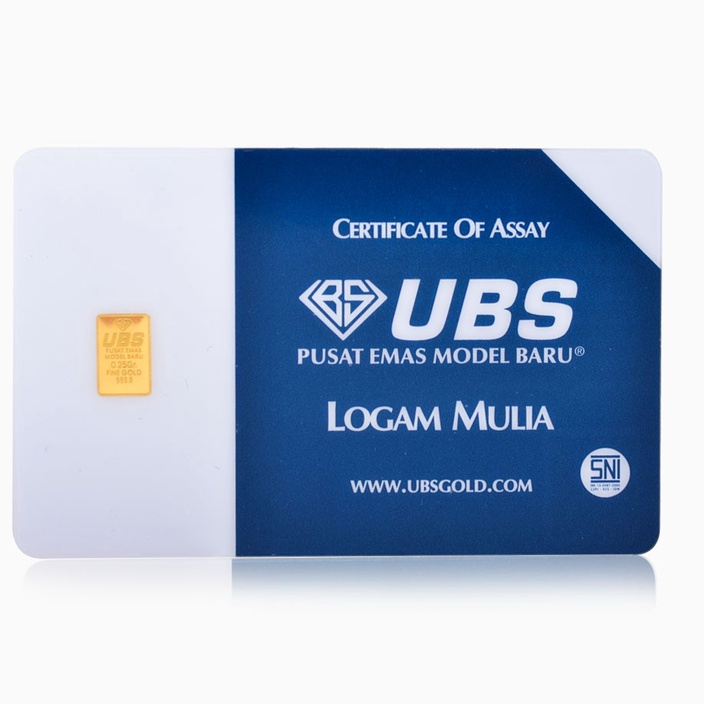 0.25 Gram UBS terbaru DZ