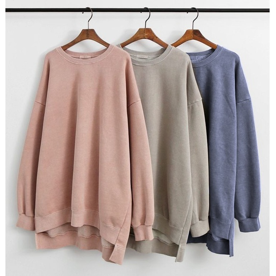 Loong Sweater Batwing XXXL Oversize Basic Oblong | Sweater Wanita Bigsize | Sweater Polos Oversize