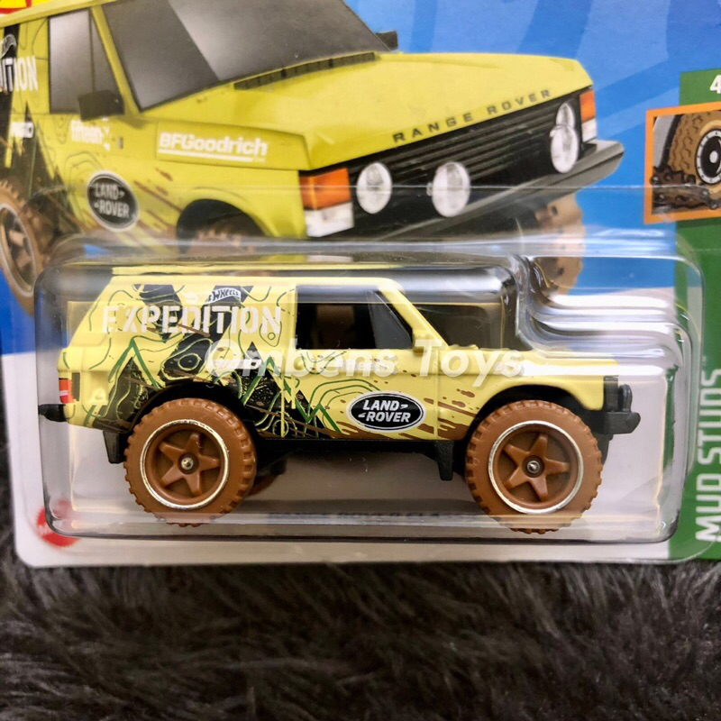 Hot Wheels Range Rover Clasic Short Card