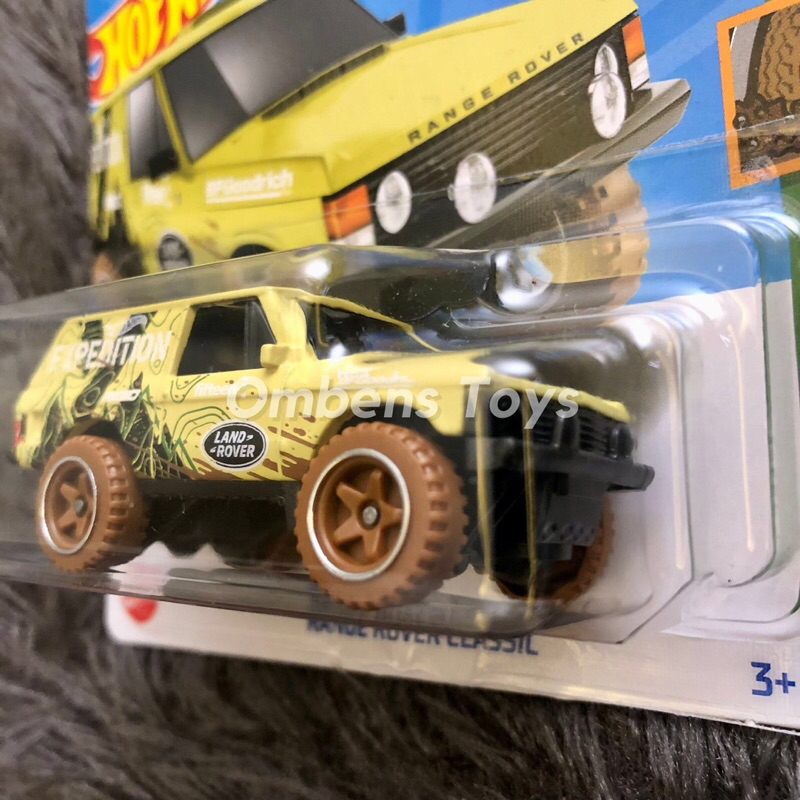 Hot Wheels Range Rover Clasic Short Card