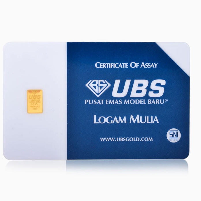 0.25 Gram UBS terbaru CW