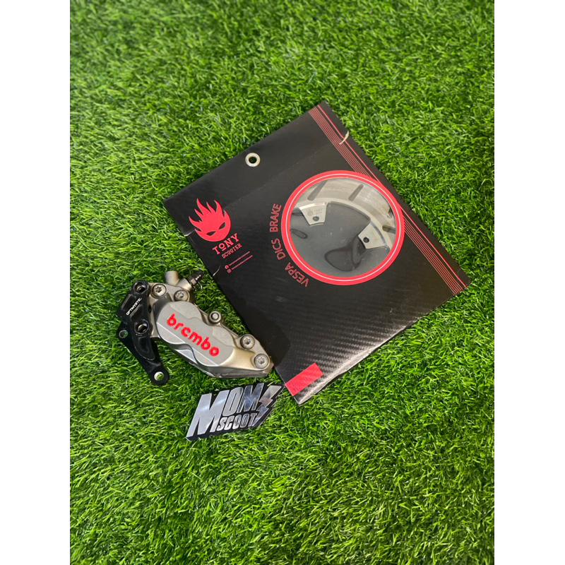 Paket brembo 4p discbrake tony scooter vespa matic