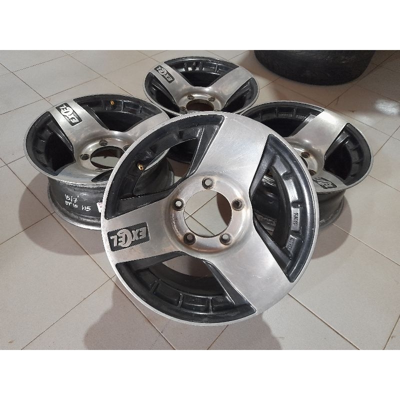 Velg Bekas Ring 15 Murah Velg Copotan Mobil Racing Taff  R15 Lebar 8 Baut 5x139 Cocok Untuk Jimmy, K