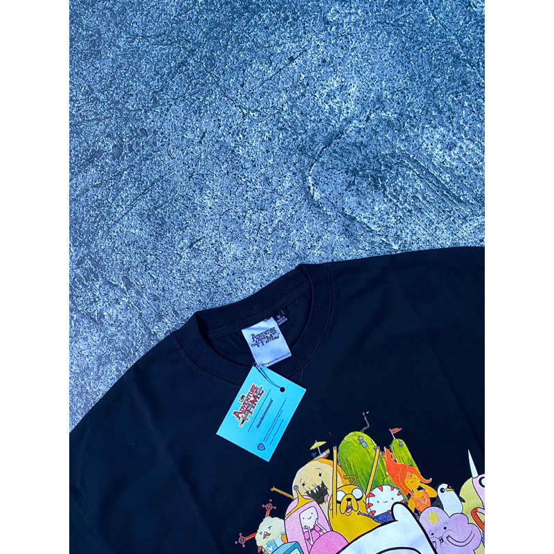 Tshirt Adventure Time™ x Thanksinsomnia®️ "Group" Black Unisex