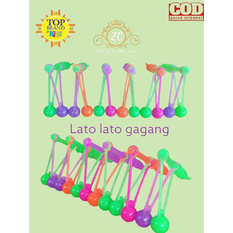 Lato lato Nok Nok tek gagang kecil mainan viral tektek lato Nok lato lato player