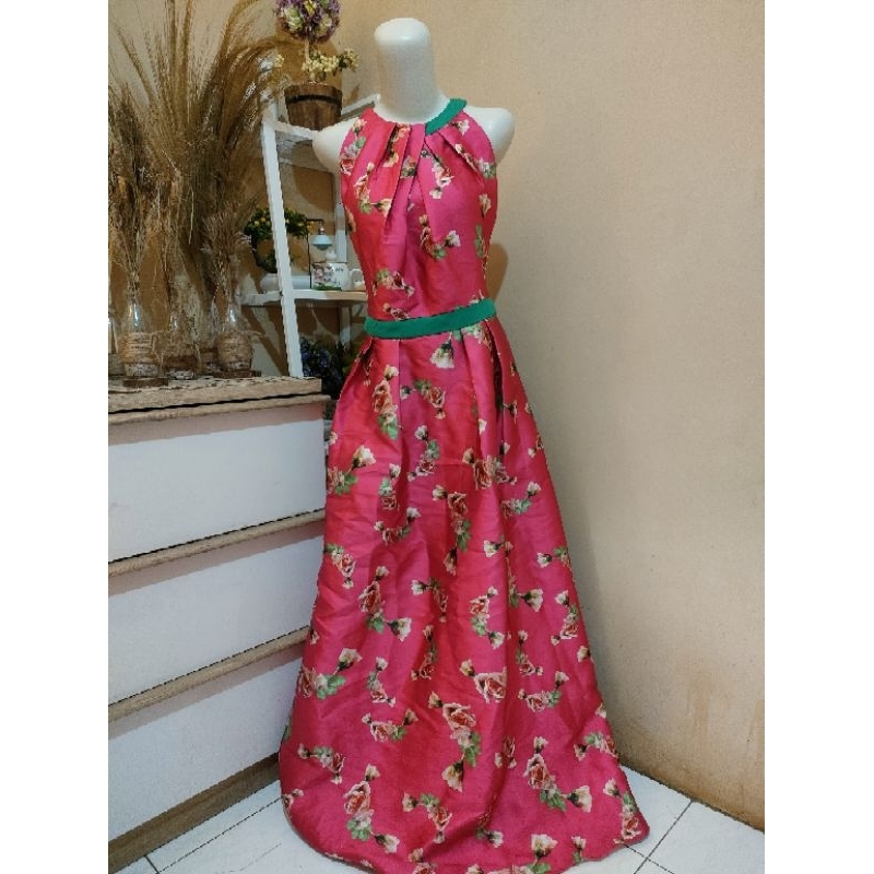 preloved dress nyanyi, dress mc, dress pesta