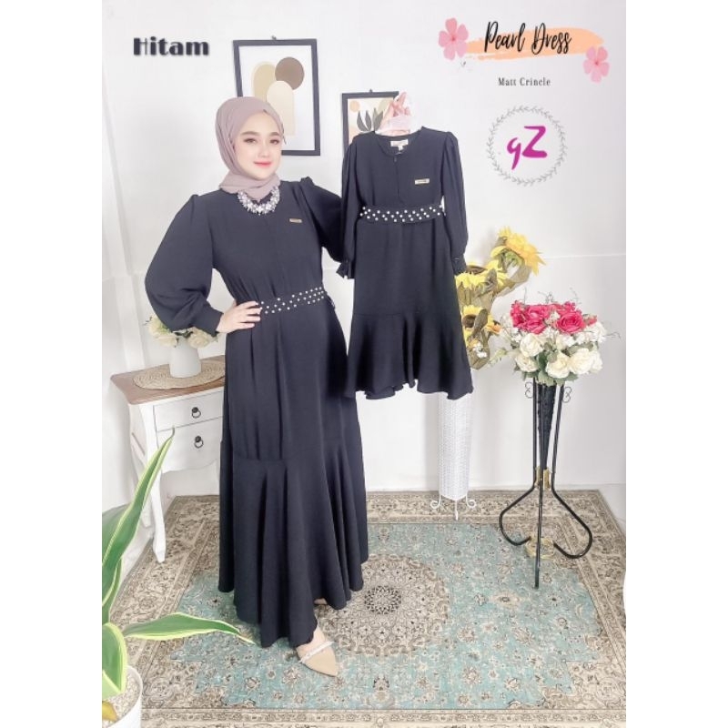 Gamis/MIDI Dress couple ibu dan anak ORI Gwenza (Harga ecer)