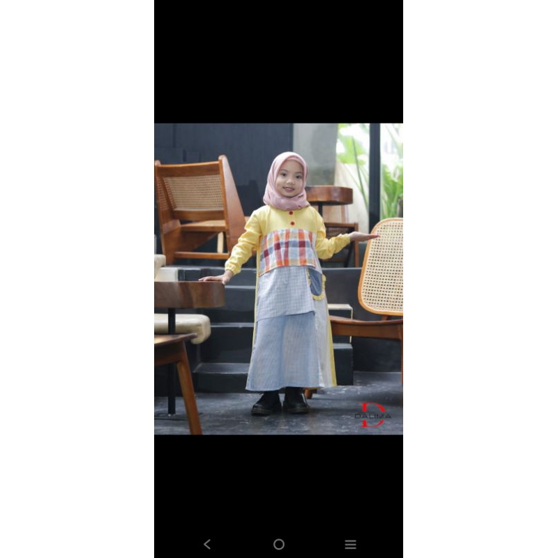 gamis Anak dalima store by semut