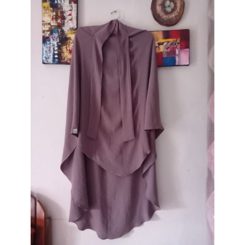 Preloved FK Lana Bysofni Sofni French Khimar