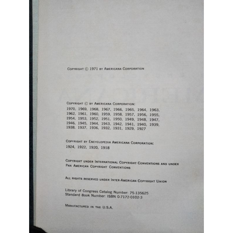 Buku jadul Encyclopedia Americana original