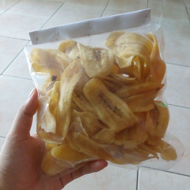 

Keripik Pisang Asin dan Gurih 150 gr