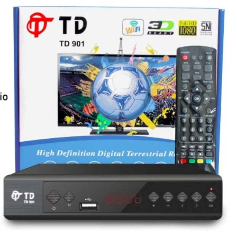 LUBY Set Top Box Digital DVB T2-01/ STB Digital