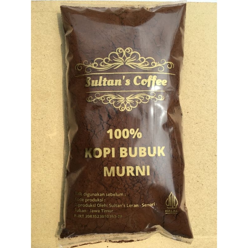 

200 gram kopi bubuk lelet kopi sarang 100% murni Sultan’s Coffee kopi khas lasem,kopi Tuban, asli Bumi Wali.