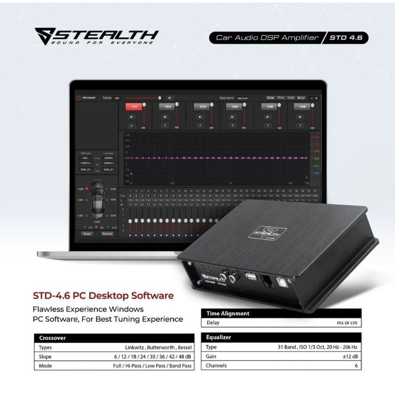 DSP Stealth (Processor 6 channel)