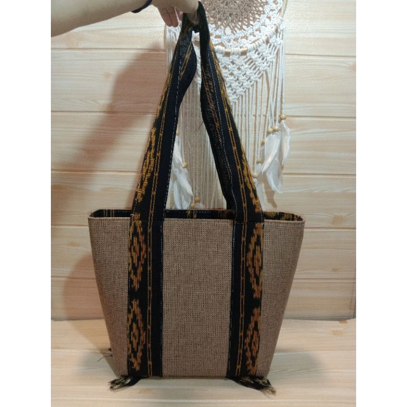 Totebag goni tali tenun