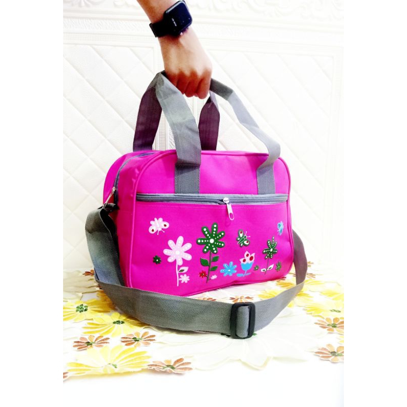 Tas selempang Anak tas Poppy Bag Tas Bekal Makan Tas Travel Tas Travel Bag Tas Pakaian Serbaguna