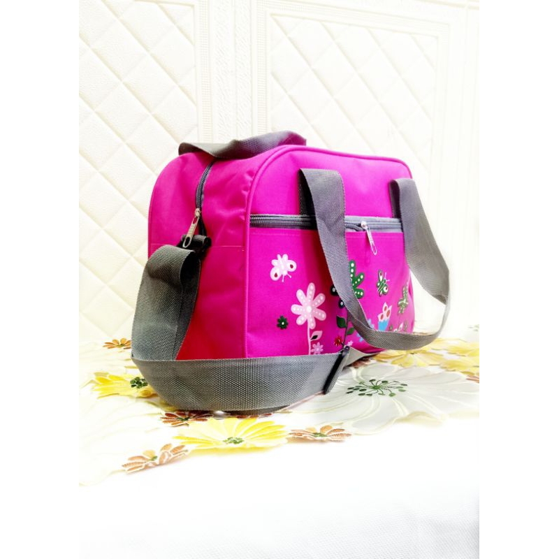 Tas selempang Anak tas Poppy Bag Tas Bekal Makan Tas Travel Tas Travel Bag Tas Pakaian Serbaguna