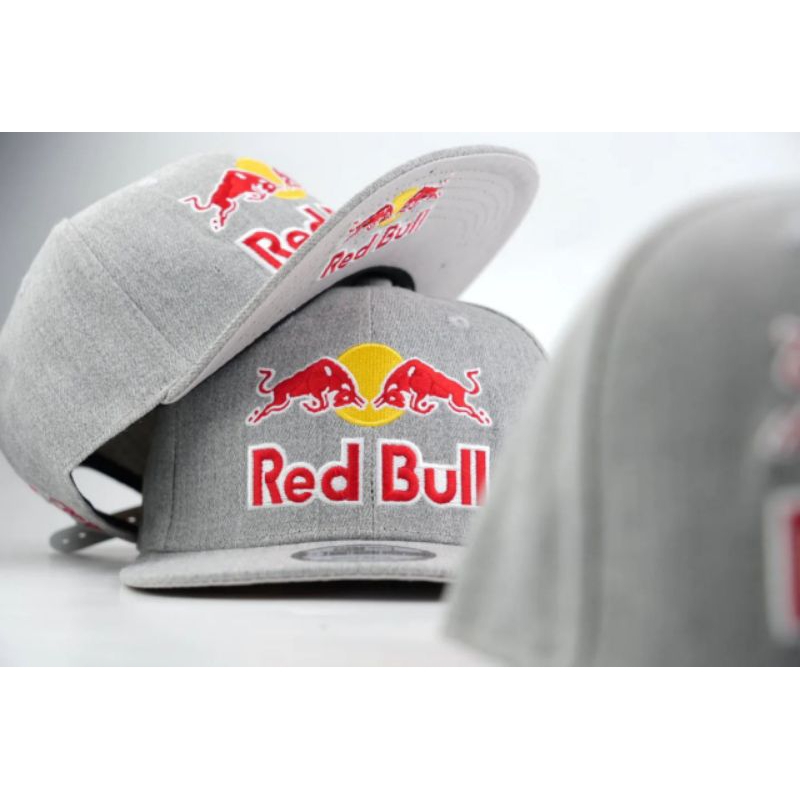 Topi Snapback Original Import RedBull Baseball Cap Distro Fashion Pria Wanita Hip Hop Hat Dewasa