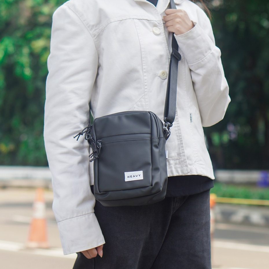 Tas Selempang Slingbag Heavy Waterproof Premium Distro - Tas Pria Heavy Rush Bag