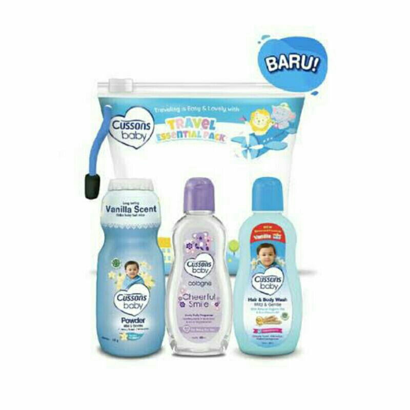 Cussons Travel Essential Pack/Cussons Baby Travel Pack