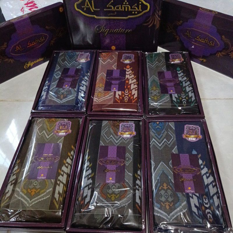 SARUNG TENUNG PRIA AL SAMSI SIGNATURE