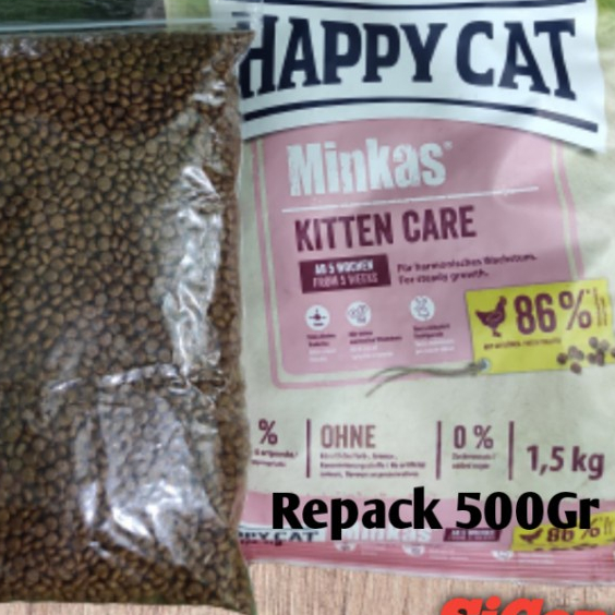 RPK Happy cat minkas kitten care 500gr