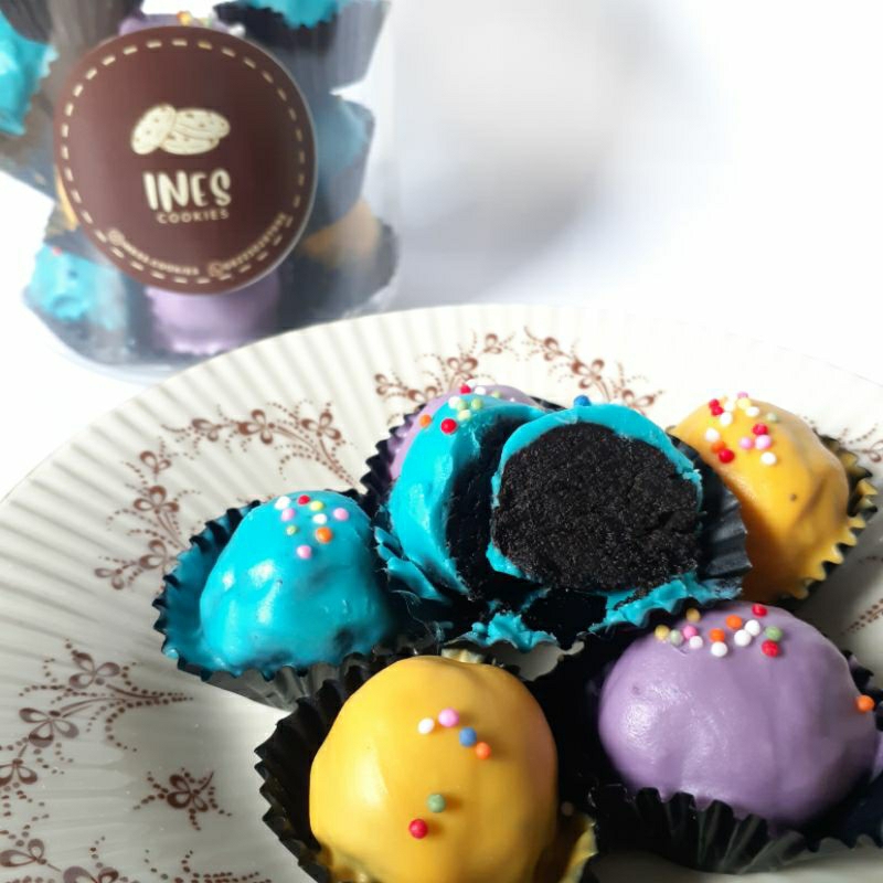 

[Ines Cookies] Oreo Balls oreo and cheese balls bola oreo keju