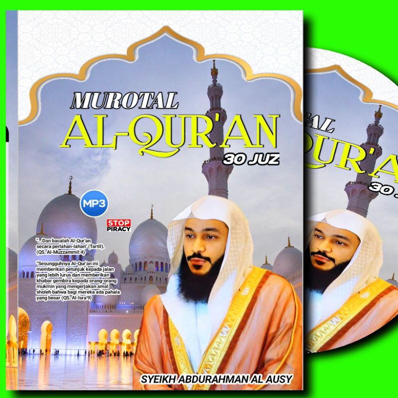 KASET MP3 MOBIL NGAJI MUROTAL ALQURAN 30 JUZ SYECH ABDURAHMAN AL AUSY - KASET MP3 MUROTAL ALQURAN ME