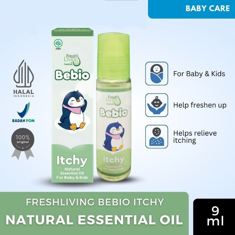 Bebio Natural Essential Oil For Baby Bayi Kids 9ml ( C &amp; F, Itchy, Tummy)